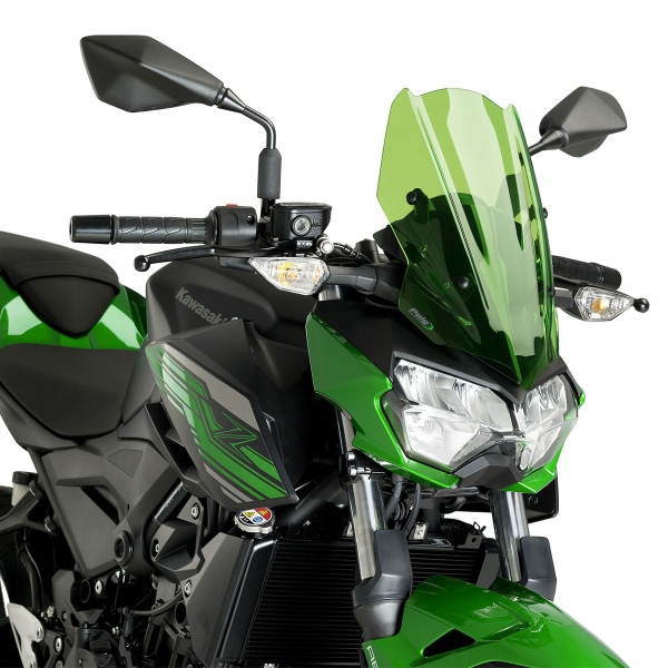 Cupolino Puig Sport Verde Kawasaki Z400 2019-2024