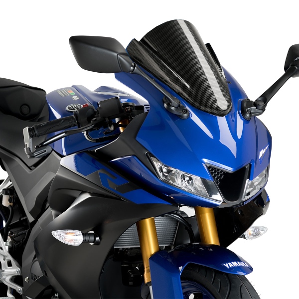 Cupolino Puig alto Sport Carbon Look Yamaha R125 2019-2022