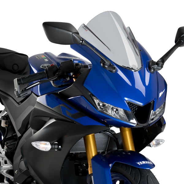 Cupolino Puig alto Sport fume chiaro Yamaha R125 2019-2022