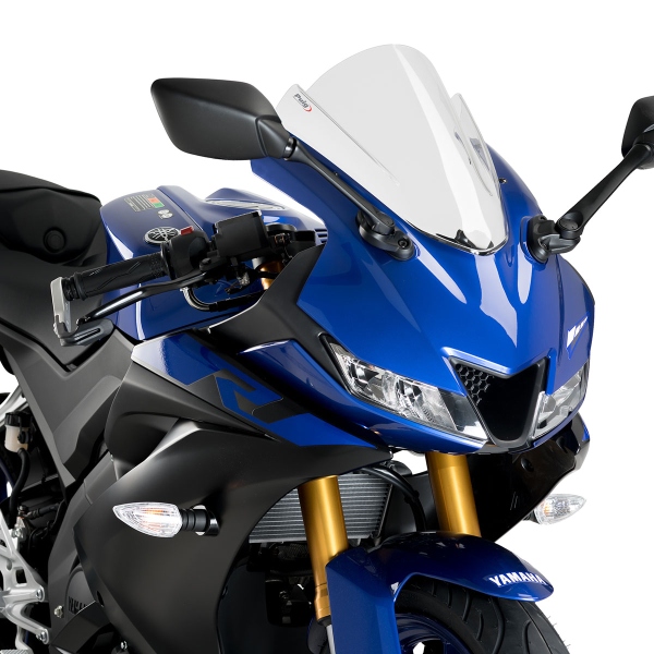 Cupolino Puig alto Sport Trasparente Yamaha R125 2019-2022