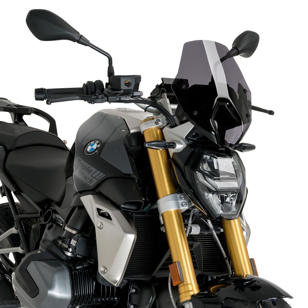 Cupolino Puig Sport fume scuro BMW R1250R 2019-2024 (With BMW screen support)