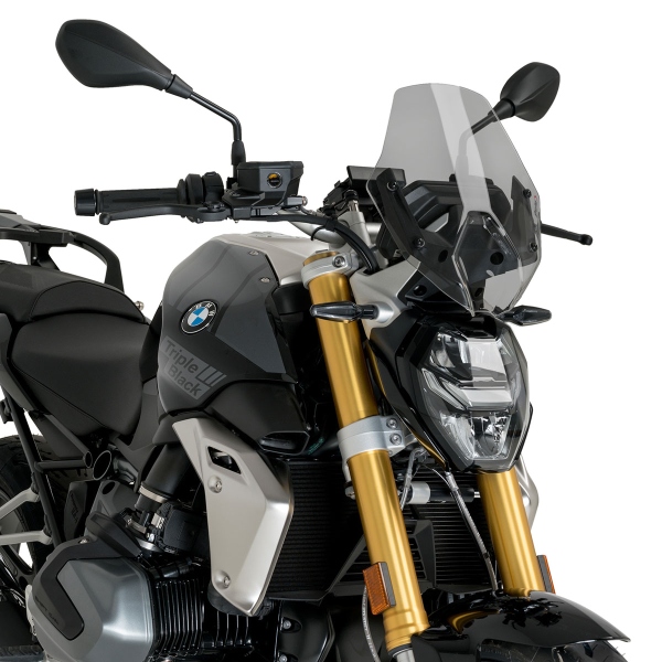 Cupolino Puig Sport fume chiaro BMW R1250R 2019-2024 (With BMW screen support)