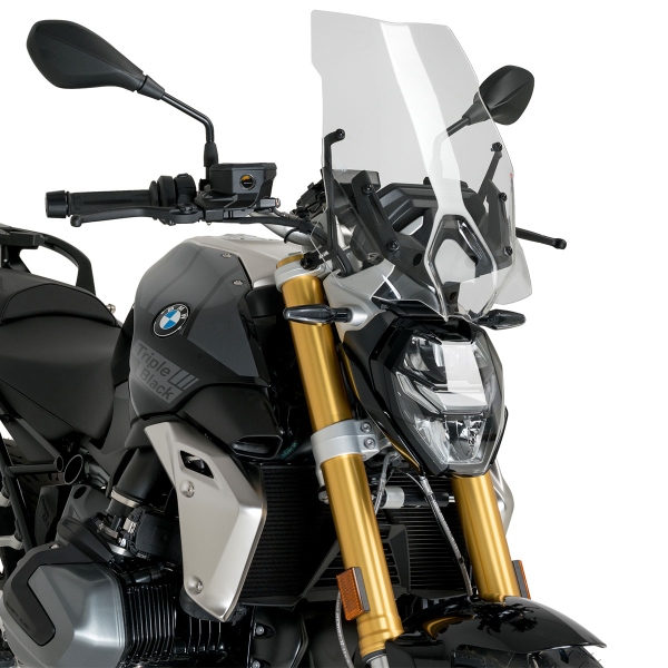 Puig Clear Touring screen BMW R1250R 2019-2024 (With BMW screen support)