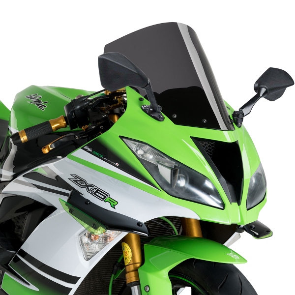 Cupolino Puig R-Racer fume scuro Kawasaki Ninja ZX6R 2017-2023