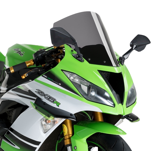 Cupolino Puig R-Racer fume chiaro Kawasaki Ninja ZX6R 2017-2023