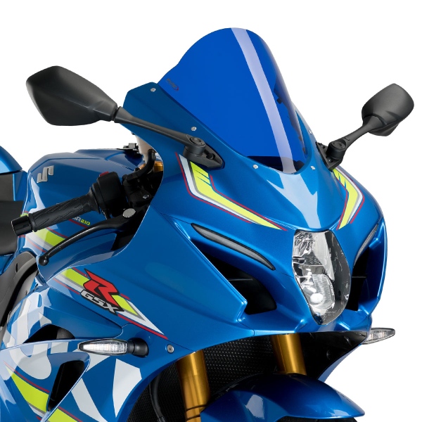 Cupolino Puig alto R-Racer Blu Suzuki GSXR1000 2017-2021