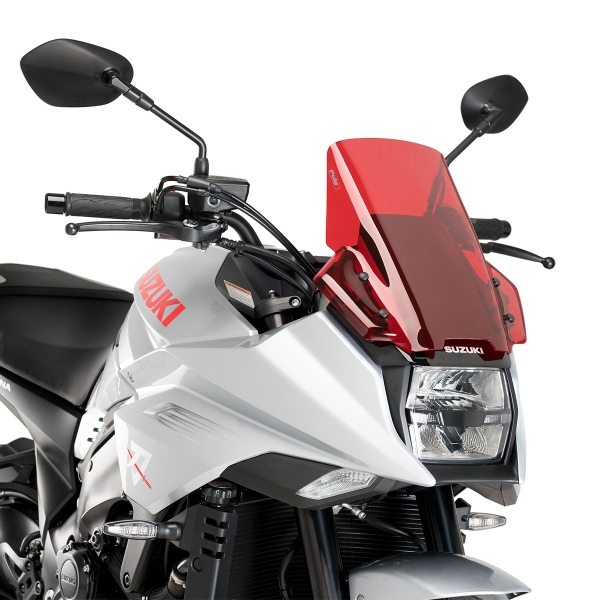 Cupolino Puig Touring rosso Suzuki Katana 2019-2022