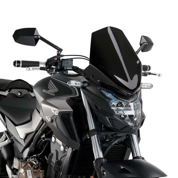 Puig Black Sport screen Honda CB500F 2016-2025