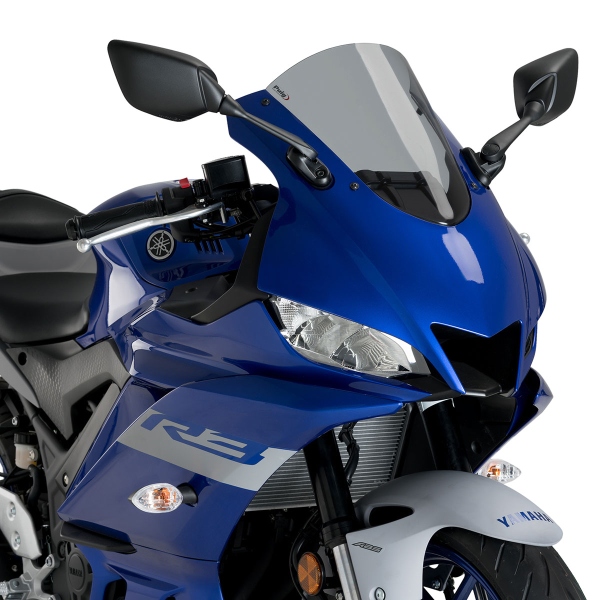 Cupolino Puig R-Racer fume chiaro Yamaha R3 2019-2024