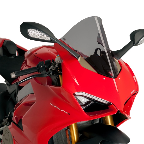 Cupolino Puig alto R-Racer fume scuro Ducati Panigale V4 2020-2024