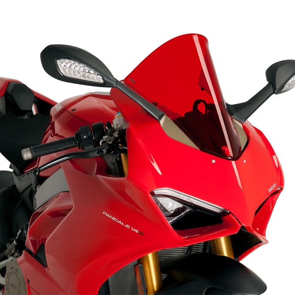 Cupolino Puig alto R-Racer rosso Ducati Panigale V4 2020-2024