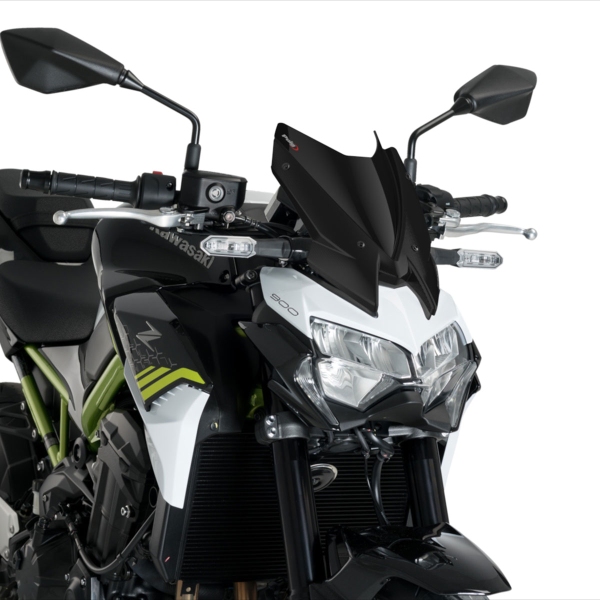 Puig Black Sport screen Kawasaki Z900 2020-2025