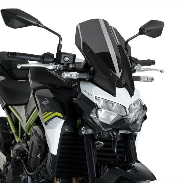 Puig Dark Smoke Touring screen Kawasaki Z900 2020-2025