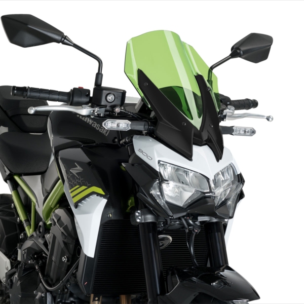 Cupolino Puig Touring Verde Kawasaki Z900 2020-2025