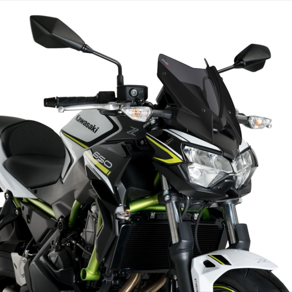 Cupolino Puig Sport fume scuro Kawasaki Z650 2020-2025