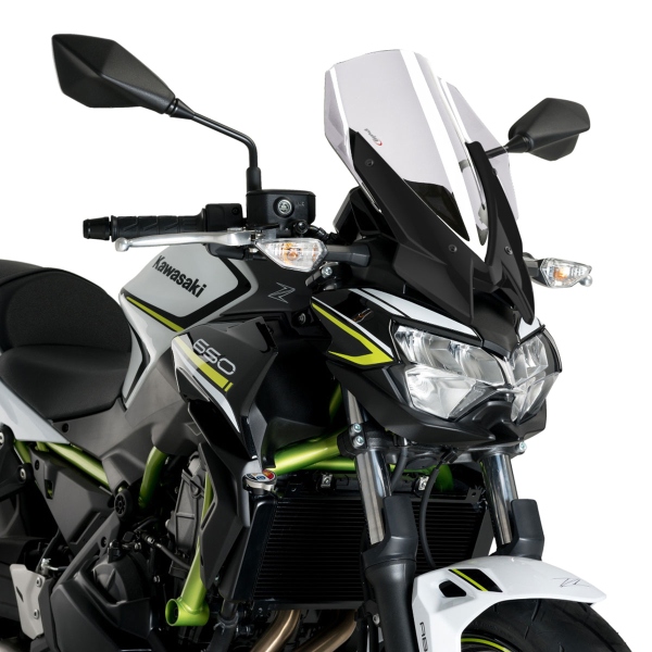 Puig Clear Touring screen Kawasaki Z650 2020-2025