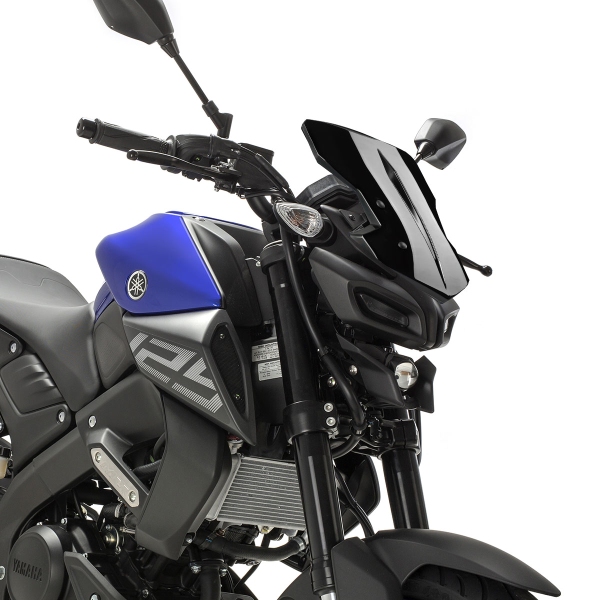 Puig Black Sport screen Yamaha MT125 2020-2025