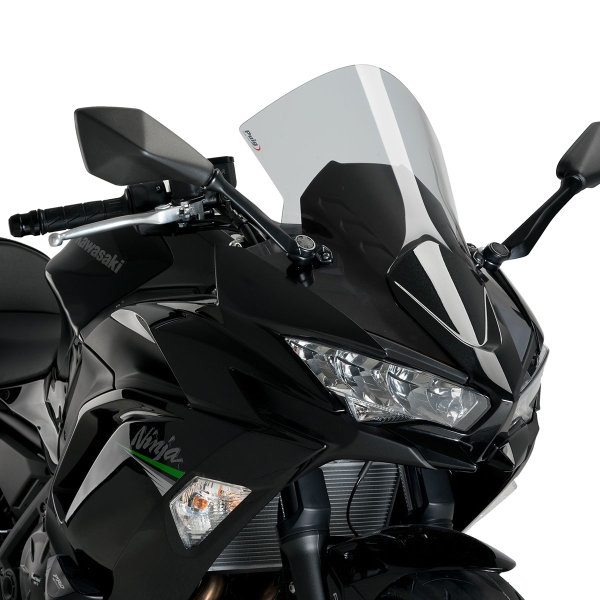 Cupolino Puig R-Racer fume chiaro Kawasaki Ninja 650 2020-2025