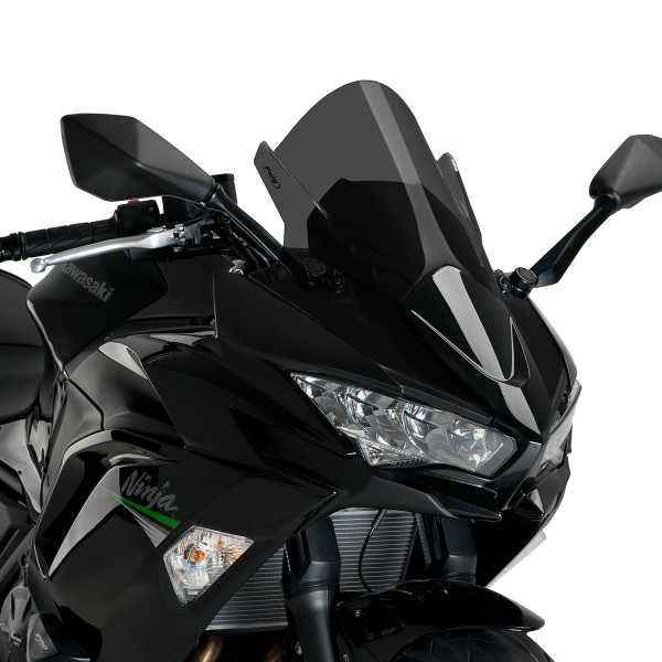Puig Dark Smoke Z-Racing screen Kawasaki Ninja 650 2020-2025