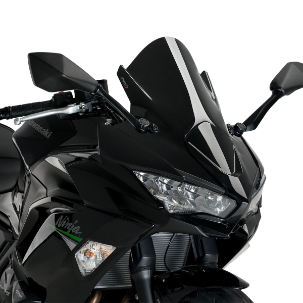 Puig Black Z-Racing screen Kawasaki Ninja 650 2020-2025