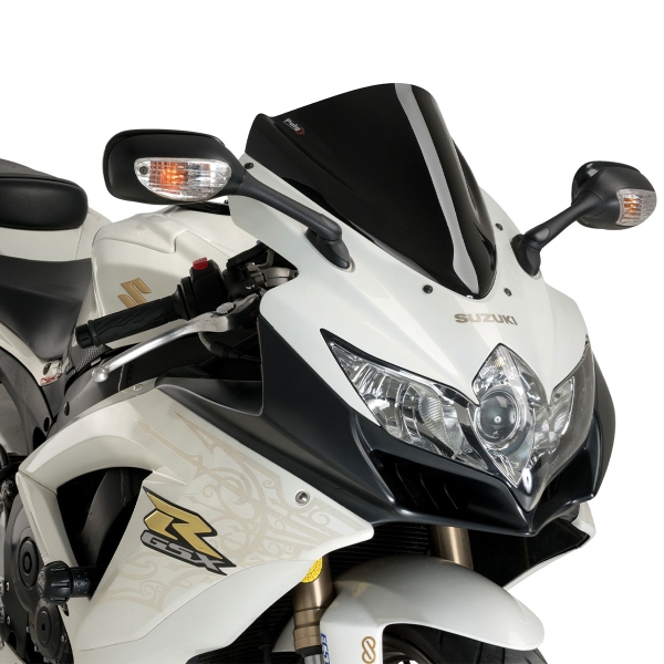 Puig Black Racing screen Suzuki GSXR600 2008-2010