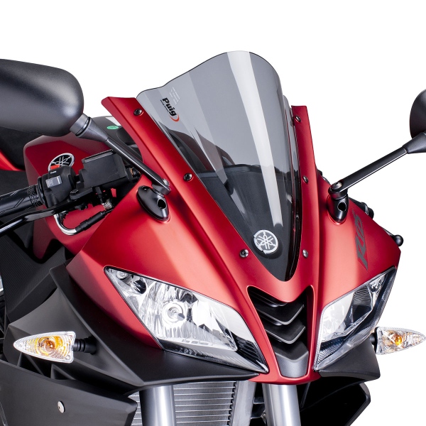 Cupolino Puig Racing fume chiaro Yamaha 125 R 2008-2018