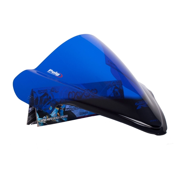 Puig Blue Racing screen Suzuki Hayabusa GSXR1300 2008-2020
