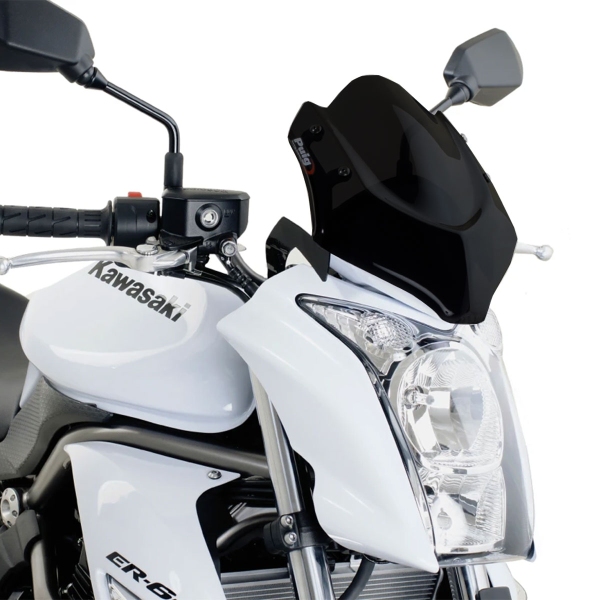 Puig Black Sport screen Kawasaki ER6N 2009-2011