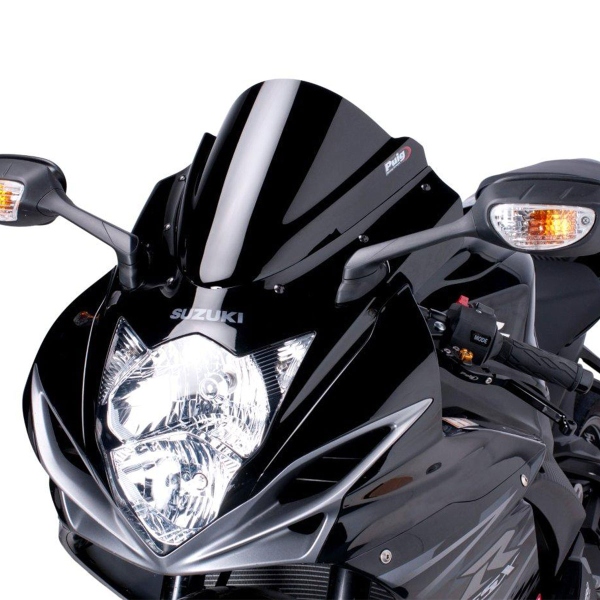 Puig Black Racing screen Suzuki GSXR600 2011-2024