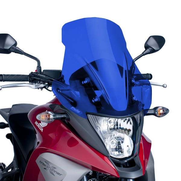 Puig Blue Touring screen Honda VFR800X Crossrunner 2011-2014