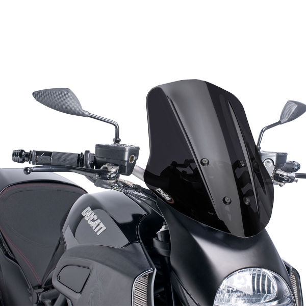 Puig Dark Smoke Touring screen Ducati Diavel 2011-2013