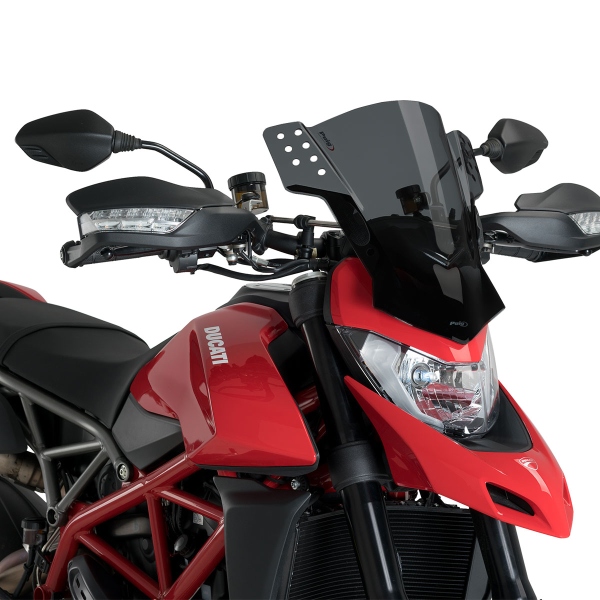 Cupolino Puig Rafale fume scuro Ducati Hypermotard 796 2010-2013