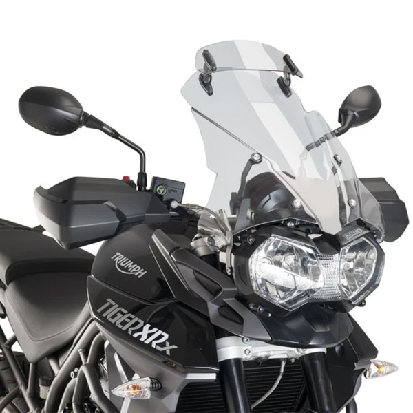 Puig Clear Touring with visor screen Triumph Tiger 800 XC/XCX/XCA/Low 2015-2017