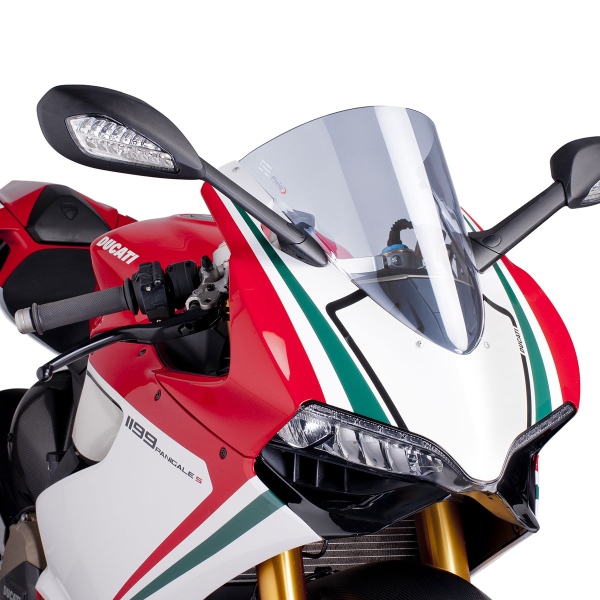 Cupolino Puig Racing fume chiaro Ducati Panigale 1199 2012-2015