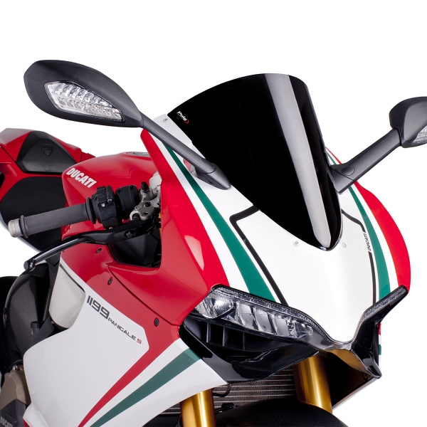Puig Black Racing screen Ducati Panigale 1199 2012-2015