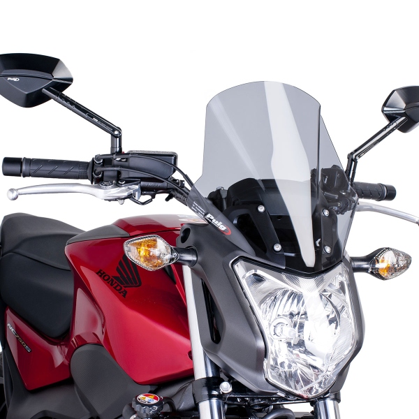 Cupolino Puig Racing fume chiaro Honda NC700S 2012-2013