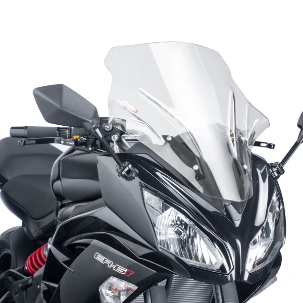 Puig Clear Touring screen Kawasaki ER6F 2012-2016