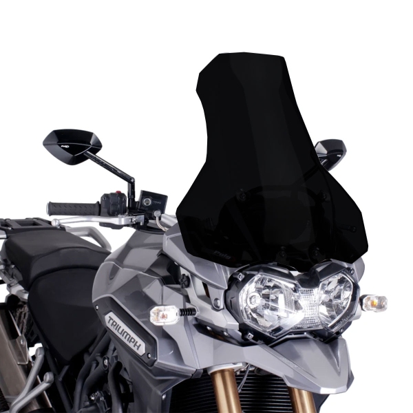 Puig Black Touring screen Triumph Tiger Explorer XC/XCX/XRA/Low 2013-2015