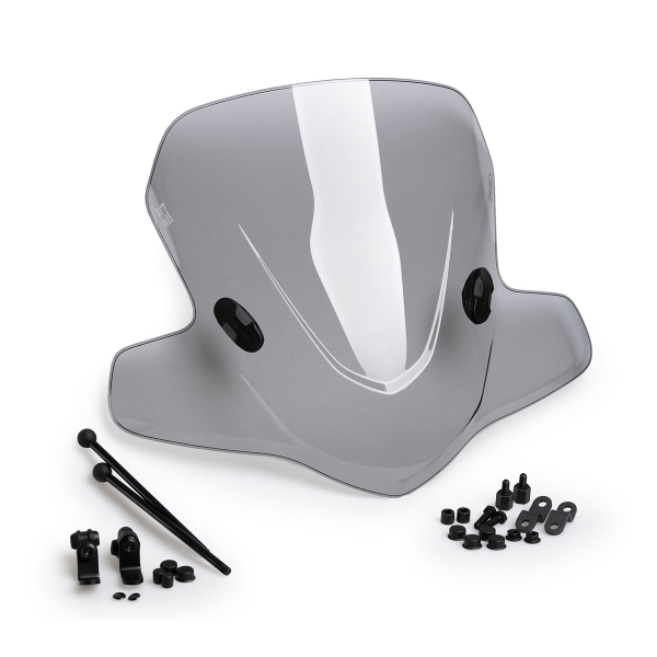 Cupolino Puig City Touring fume chiaro Aprilia Sportcity Cube 125 2008-2013