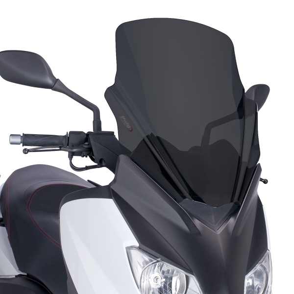 Puig Dark Smoke V-Tech Line Touring screen Yamaha Xmax 125 2010-2013