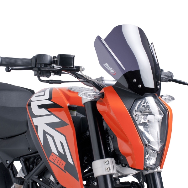Cupolino Puig Sport fume scuro KTM Duke 125 2011-2016