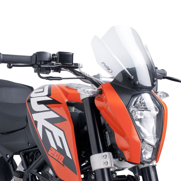 Puig Clear Sport screen KTM Duke 200 2012-2015