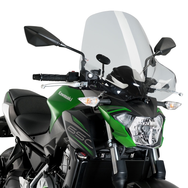 Cupolino Puig Touring II fume chiaro Kawasaki ER6N 2012-2016