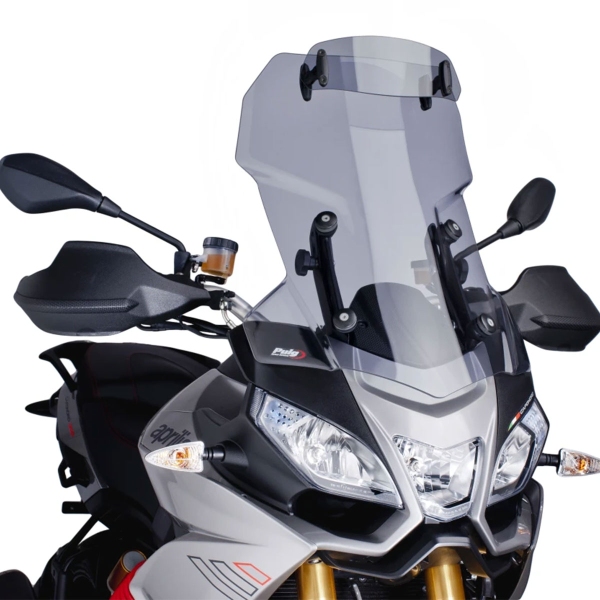 Cupolino Puig Touring con visiera fume chiaro Aprilia Caponord 1200 2013-2017