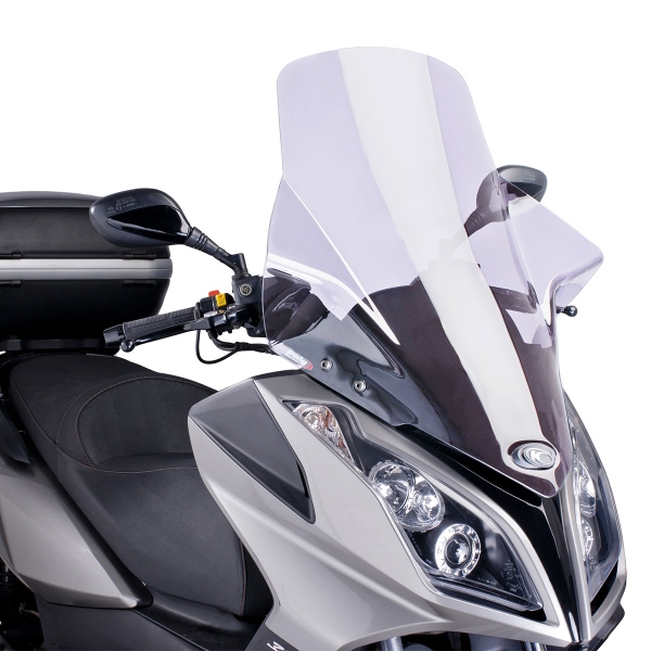 Puig Clear V-Tech Line Touring screen Kymco Downtown 125i 2009-2025
