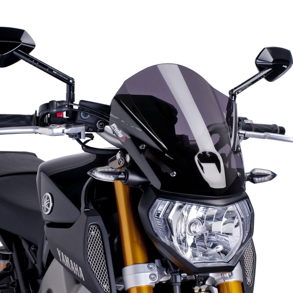Puig Dark Smoke Touring screen Yamaha MT09 2013-2016