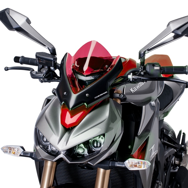 Cupolino Puig Sport rosso Kawasaki Z1000 2014-2018