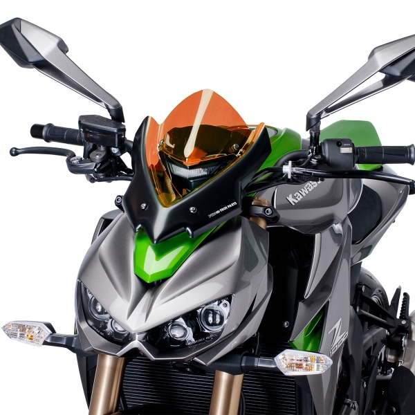 Cupolino Puig Sport arancione Kawasaki Z1000 2014-2018