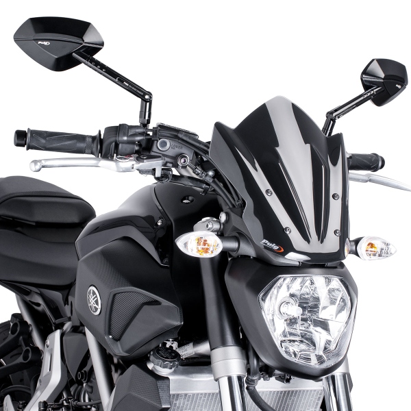 Puig Black Sport screen Yamaha MT07 2014-2017