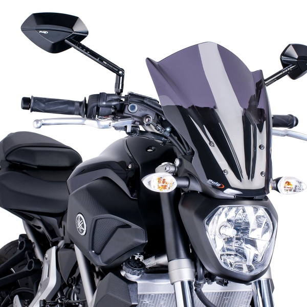 Puig Dark Smoke Touring screen Yamaha MT07 2014-2017